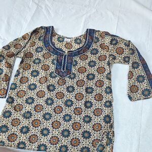 Floral Print Women's Tunic